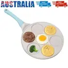 _ 7/4 Cups Pancake Shapes Pan Mini Pancakes Maker Perfect for Kids Breakfast