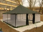 Four season Outdoor Canvas Mosquito Netting Army Military Camping Tent