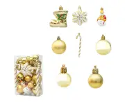 Christmas decoration pendant suit gift box special-shaped pendant set box