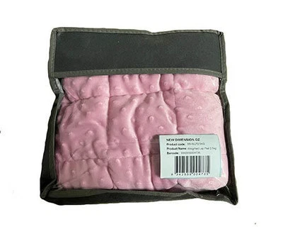 New Sensory Sensations 2kg Weighted Lap Blanket Pink
