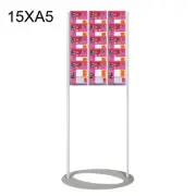Brochure Stand/ Floor Brochure Holder/ Free Standing Leaflet Display-15XA5