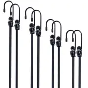 Bungee Cords with Hooks 8 Pack Bungee Cord Includes 12 inches 18 inches 24 in...
