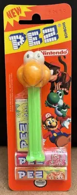 PEZ *Koopa Troupa - Nintendo* Candy Dispenser Card (1998 -Austria) NEW -Retired!
