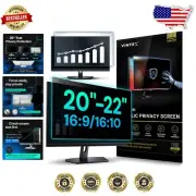 Universal 20-22 Inch Computer Privacy Screen Filter - Blue Light Blocking