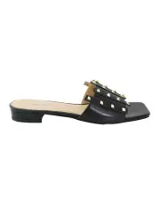 [Belle & Bloom] Until We Meet Stud Slide in Black