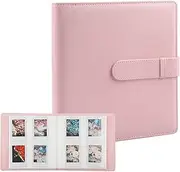 256 Pockets Photo Album for Fujifilm Instax Mini LiPlay 11 90 70 50S 26 25 9 8+ 8 7S Instant Camera/Mini Link SP-1 Printer, Polaroid Snap SnapTouch PIC-300 Z2300 Mint Zip Instant Camera Printer (Pink)