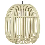 SOLVINDEN LED pendant lamp, outdoor/oval, 37 cm