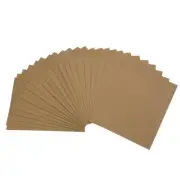 Light Brown EVA Foam Sheets 11 x 8 inch 1.7mm Thickness for Crafts DIY 24 Pcs
