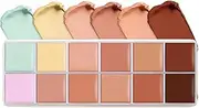 Cream Pot Concealer - 12-Color Concealer Palette Cream - Blendable Concealing Makeup for Youth Teens Girls Family Coworerks Friends