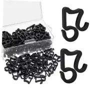 Christmas Light Clip Outdoor Gutter Hook Weatherproof Outdoor Light 120 Black