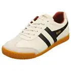 Gola Harrier Mens Classic Trainers in Off White Black