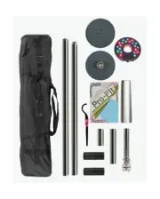 Pro-Fit 45mm Professional Portable Spinning Dance Pole