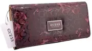 GUESS ABREE LOGO LARGE FOLD WALLET CLUTCH PURSE Multicoloured AUTHENTIC New BNWT