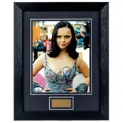 Christina Ricci Personally Signed Portrait V7 8 x 10 Photograph Framed