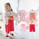 日本和服嬰兒女孩棉質連身衣