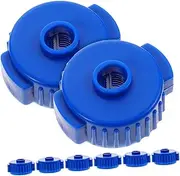 JEWEDECO Professional Drum Cymbal Nuts Quick Assembly Removal Nuts for Cymbal Mount