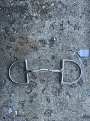 EUC Myler Dee Ring Snaffle Bit 5”
