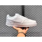 NIKE COURT VISION LOW ALL WHITE 郊遊鞋,100% 正品承諾