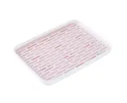 Double drain tray kitchen water cup cutlery water control plastic storage box