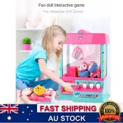 AU Mini Game Candy Catch Grabber Toy Claw Machine with LED Music & Lights