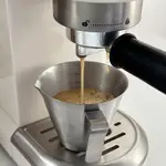 不鏽鋼咖啡萃取杯意式濃縮咖啡盎司杯帶刻度金屬咖啡杯工廠批發