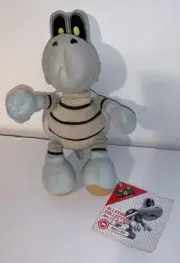 Super Mario Dry Bones Koopa 2017 Official Nintendo Plushie 8.25” NEW w/Tag