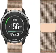 Bracelet Compatible with Suunto 3 Fitness Bracelets Metal Stainless Steel Woven Magnetic for Women Men Quick Release Replacement Strap for Suunto 3 Fitness Watch Strap (9)