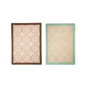 Soffritto Professional Bake 2 Piece Silicone Baking Mats Set 40X29cm
