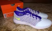 NIKE Lunar Empress 2 Glacier Blue Purple White Golf Shoes Cleats NEW Womens Sz 6