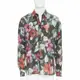 [二手] new DOLCE GABBANA Hawaiian floral print cotton long sleeve casual shirt EU38 S