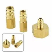 Solid Metal Adapter Set for R134A Conversion for Converting R12 to R134a