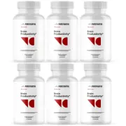 Brain Productivity - Reduce Feelings of Overwhelm Supplement Capsules 6 Bottles