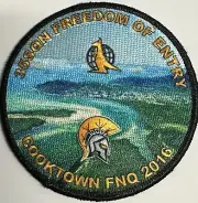 35SQN Cooktown 2016 RAAF Embroidered Patch