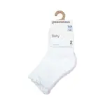 Underworks Infant Pelerine Crew 2Pk Sock