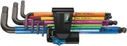 Wera - 950/9 Hex-Plus Multicolour HF 1 L-key set - 9 pieces - 05022210001
