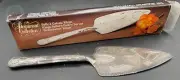 Vintage Pastry Cake Pie Server Beaumont Collection Kings Pattern Silver Plated