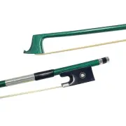 Carbon Fiber Violin Bow 4/4 Full Size LightWeight Fiddle Bow 4/4 size Green