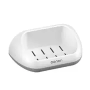 2Pcs Drainge Soap Holder Box Stand Storage Case Home Bathroom Accessories Sets For Soap