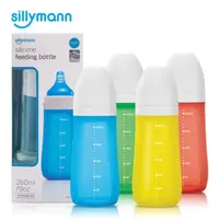 在飛比找momo購物網優惠-【韓國sillymann】100%鉑金矽膠奶瓶260ML(鉑