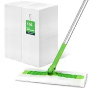 180 Pack Dry Mop Refills Sweeper Disposable Dusting Cloth Dry Sweeping Refills