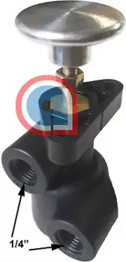 Push-Pull Panel Valve Replaces Haldex KN20031 H-30159