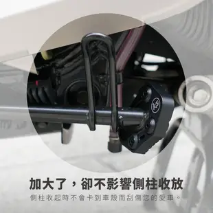 Gozilla 鋁合金 側柱 加大底座 增厚底座 SYM JET SL 158 SR jetsr GT125 改裝 適用