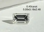 Straight baguette DIAMOND Loose