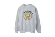 Guardians Of The Galaxy Womens/Ladies Groot Varsity Sweatshirt (Sports Grey) - UTBI19633