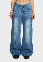 [The Ragged Priest] Low Rise Dad Jeans