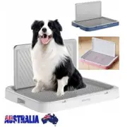 Pet Dog Pee Pad Holder Toilet Indoor Puppy Potty Training Tray Portable Trainer