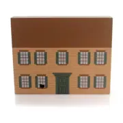 Cats Meow Village Josiah Bartlett Home Wood Collectors Club Declaration C921