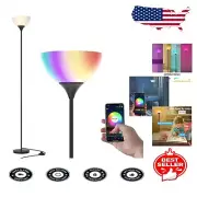 Dimmable Smart RGB Floor Lamp | Voice Control with Alexa & Google Assistant
