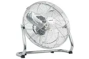 Heller 45cm 100w High Velocity Floor Desk Circulator Cooling Fan Chrome