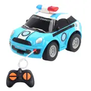 Catzon Mini Remote Control Car for Kids Battery Powered Chirstmas Gifts-Blue